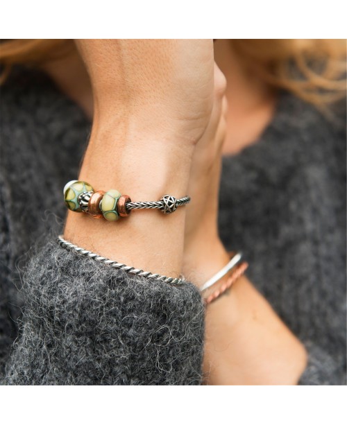 Twisted Silver Bangle