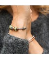 Twisted Silver Bangle
