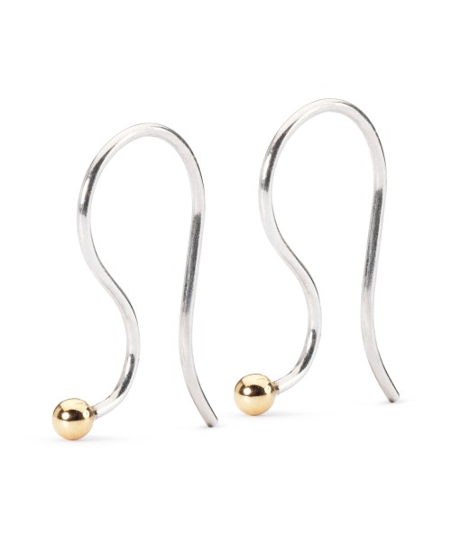 Earring Hooks, Silver/Gold