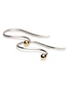 Earring Hooks, Silver/Gold