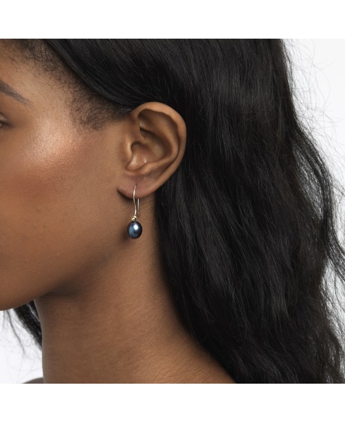 Peacock Pearl Oval Earring Pendants