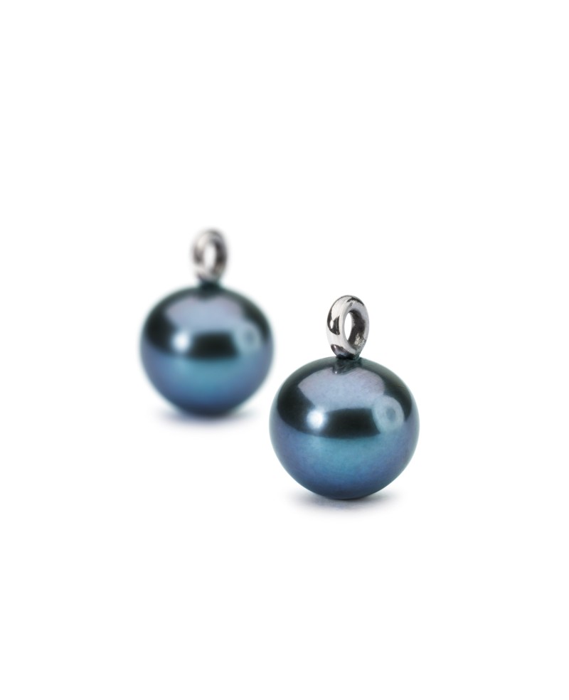 Peacock Pearl Round Earring Pendants