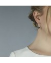 Peacock Pearl Round Earring Pendants