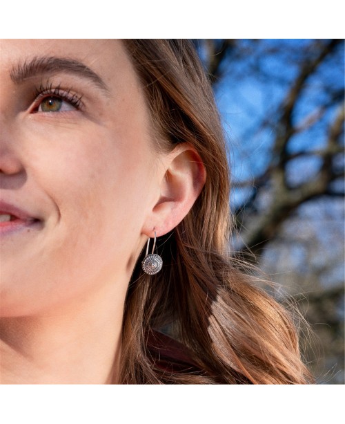 Daisy Donut Earring Pendants