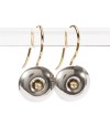 Daisy Donut Earring Pendants