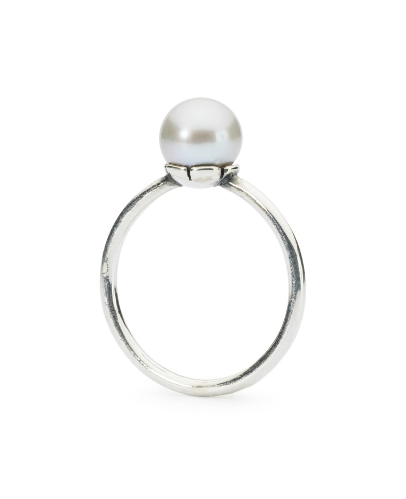 Grey Pearl Ring