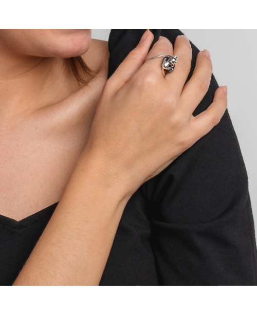 Cat at Ease Fantasy Ring