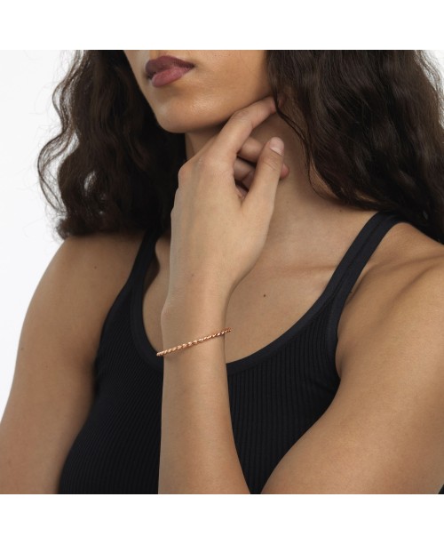 Twisted Copper Bangle
