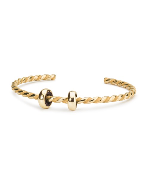 Twisted Gold Plated Bangle