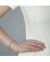 Twisted Gold Plated Bangle