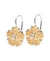 Morning Dew Earring Pendants - gold plated