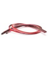 Leather Bracelet Red/Bordeaux