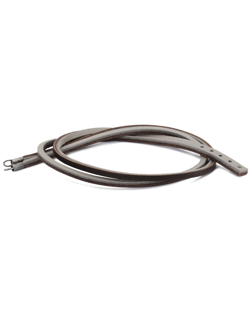 Leather Bracelet Brown/Light Grey