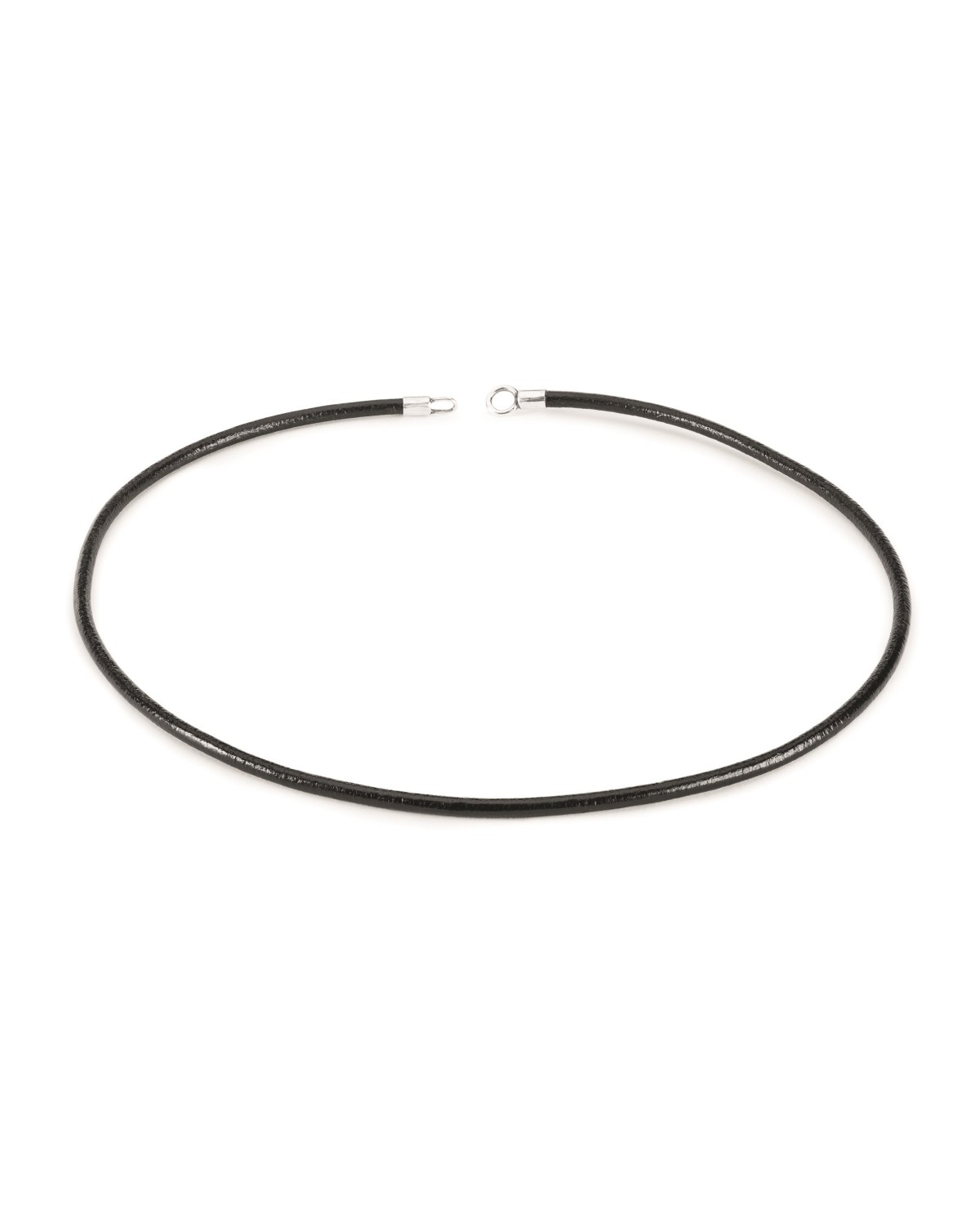 Juoda Odinė Kaklo Virvelė