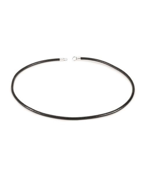 Juoda Odinė Kaklo Virvelė