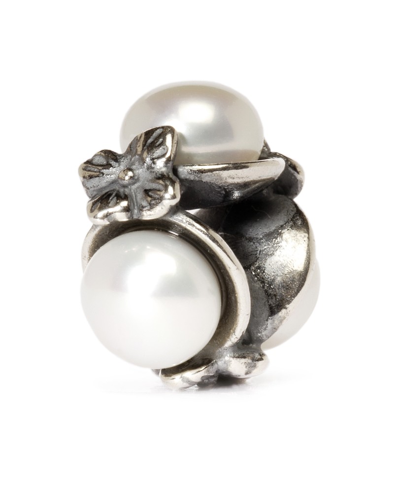 Triple Pearl, White Bead
