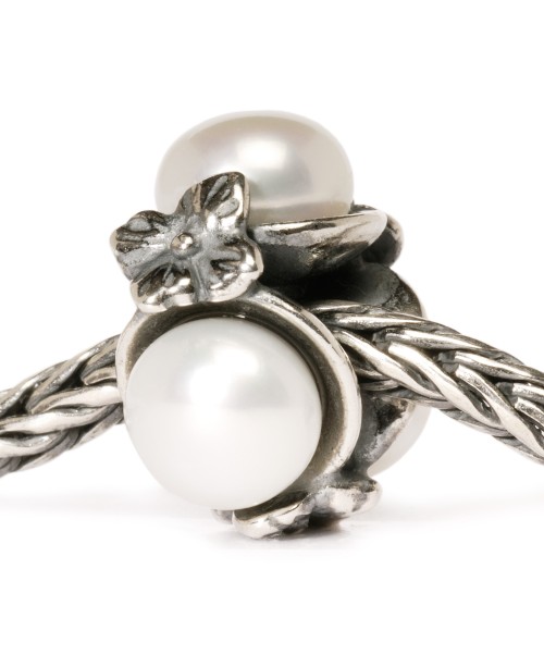 Triple Pearl, White Bead
