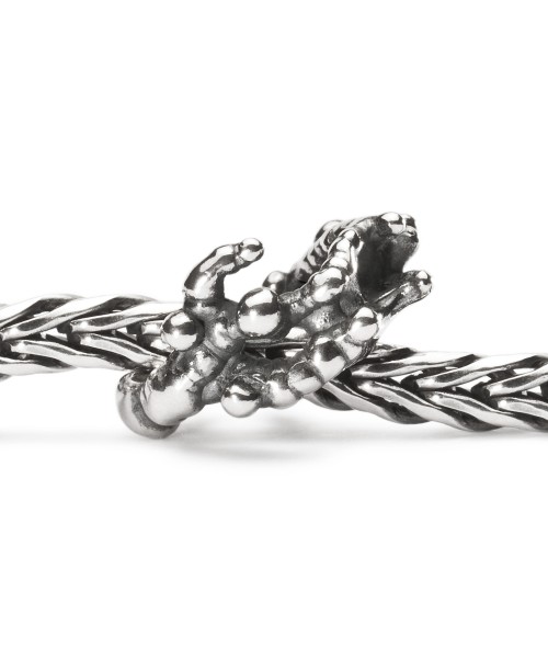 Coral Branch Bead, Silver