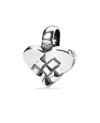 Christmas Heart Bead