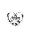 Crystal Heart Bead