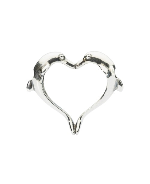 Dolphins Heart Pendant