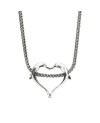 Dolphins Heart Pendant