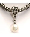 Drop, White Pendant