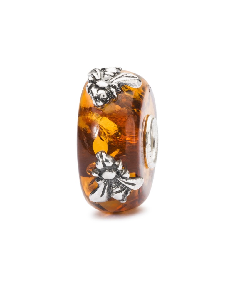 Wings of Amber with Two Bead