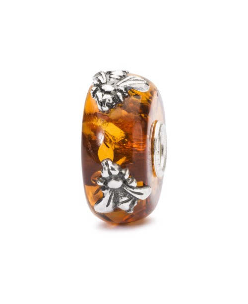 Wings of Amber with Two Bead