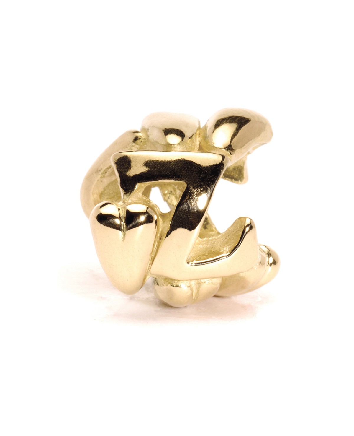 Letter Bead, Z, Gold