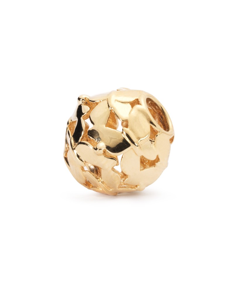 Swarm of Butterflies, gold Bead