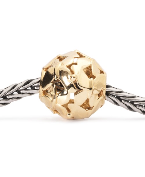 Swarm of Butterflies, gold Bead
