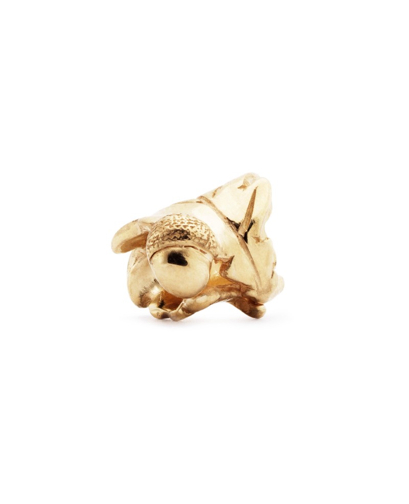 Little Acorns Gold Bead