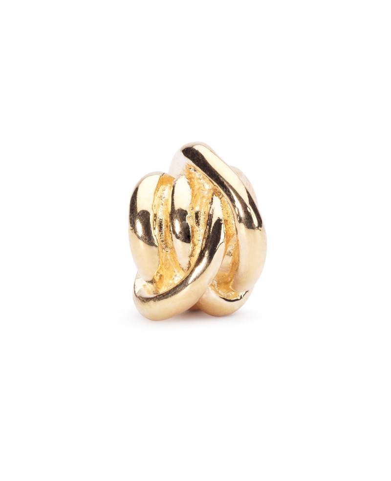 Lucky Knot Bead, Gold