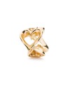 Hearts Galore Bead, Gold
