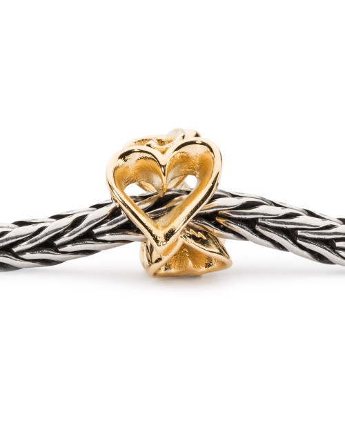 Hearts Galore Bead, Gold