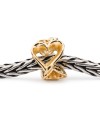 Hearts Galore Bead, Gold