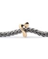 Soft Heart Gold Bead, small