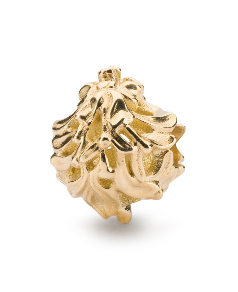 Mistletoe Kiss, Gold Bead
