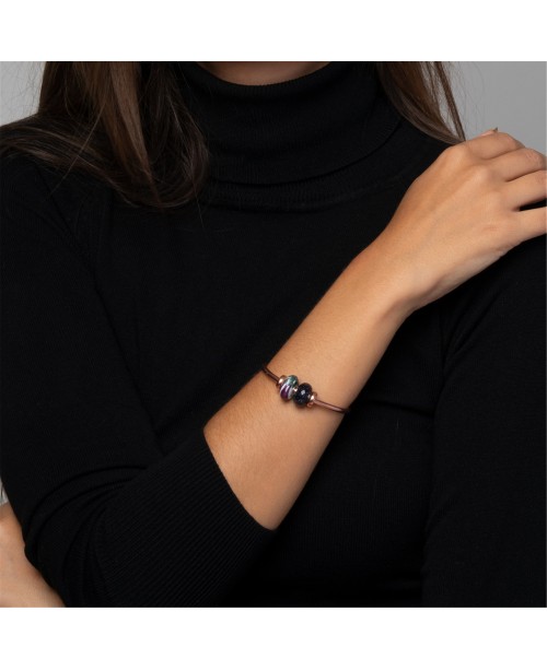 Delicate Aubergine Bead