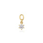 18K gold plated | White