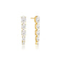18K gold plated | White