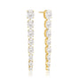 18K gold plated | White
