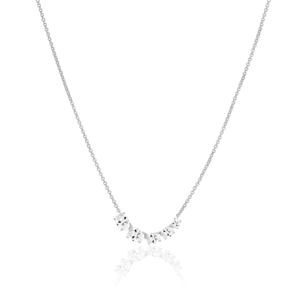 925 Sterling silver | White