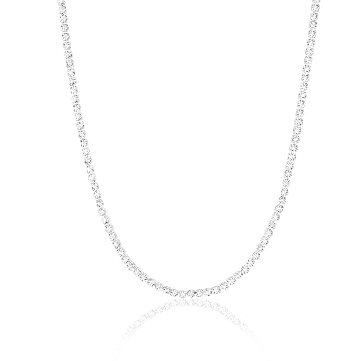 925 Sterling silver | White | 43 cm, 925 Sterling silver | White | 38 cm