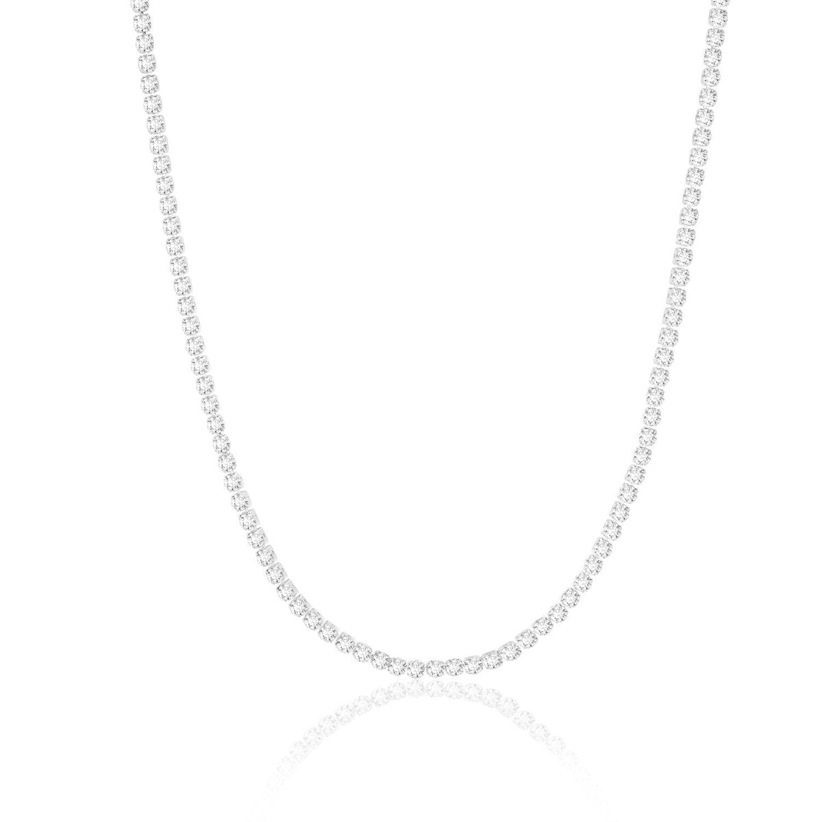 925 Sterling silver | White | 43 cm, 925 Sterling silver | White | 38 cm