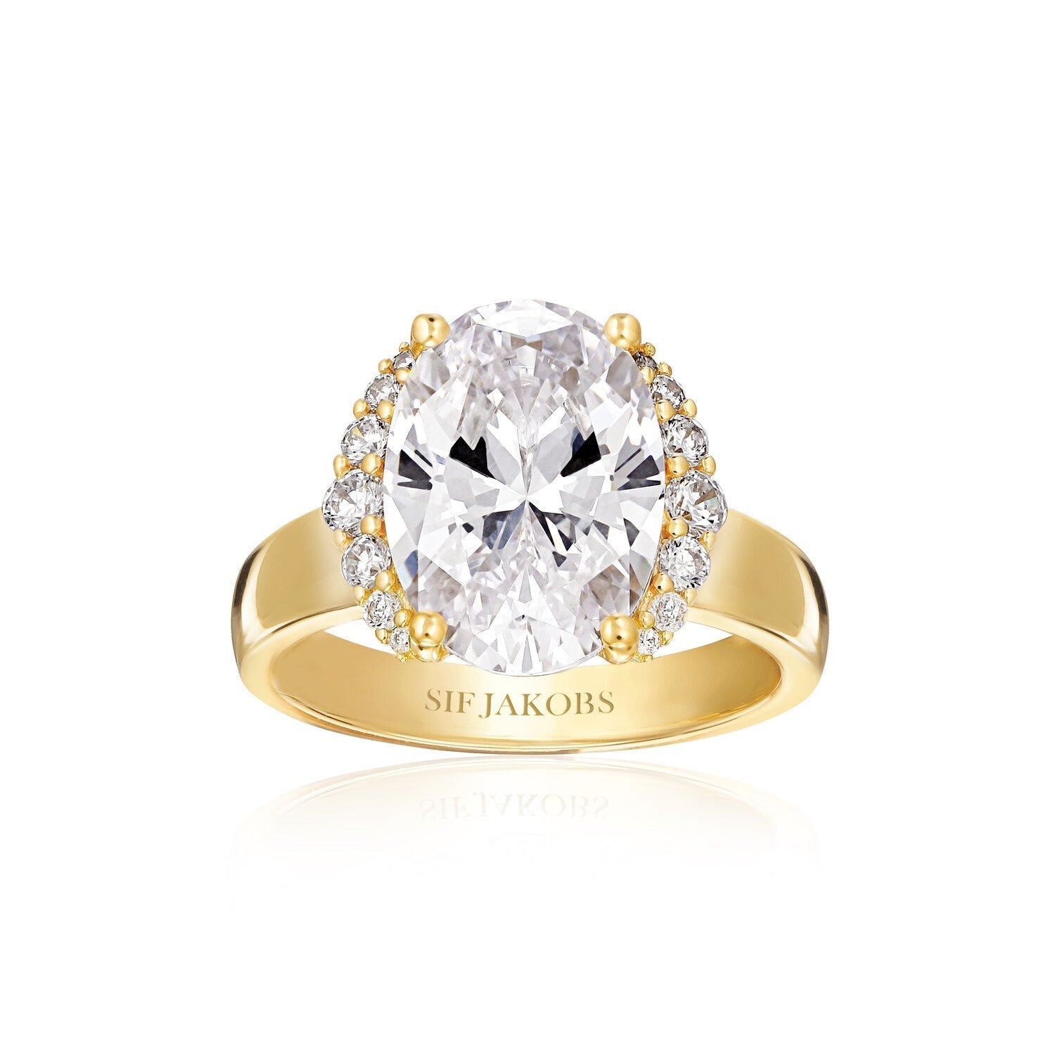 18K gold plated | White | 60, 18K gold plated | White | 58, 18K gold plated | White | 56, 18K gold plated | White | 54, 18K gold plated | White | 52