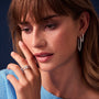 925 Sterling silver | White | Medio