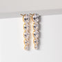 18K gold plated | White