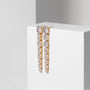 18K gold plated | White
